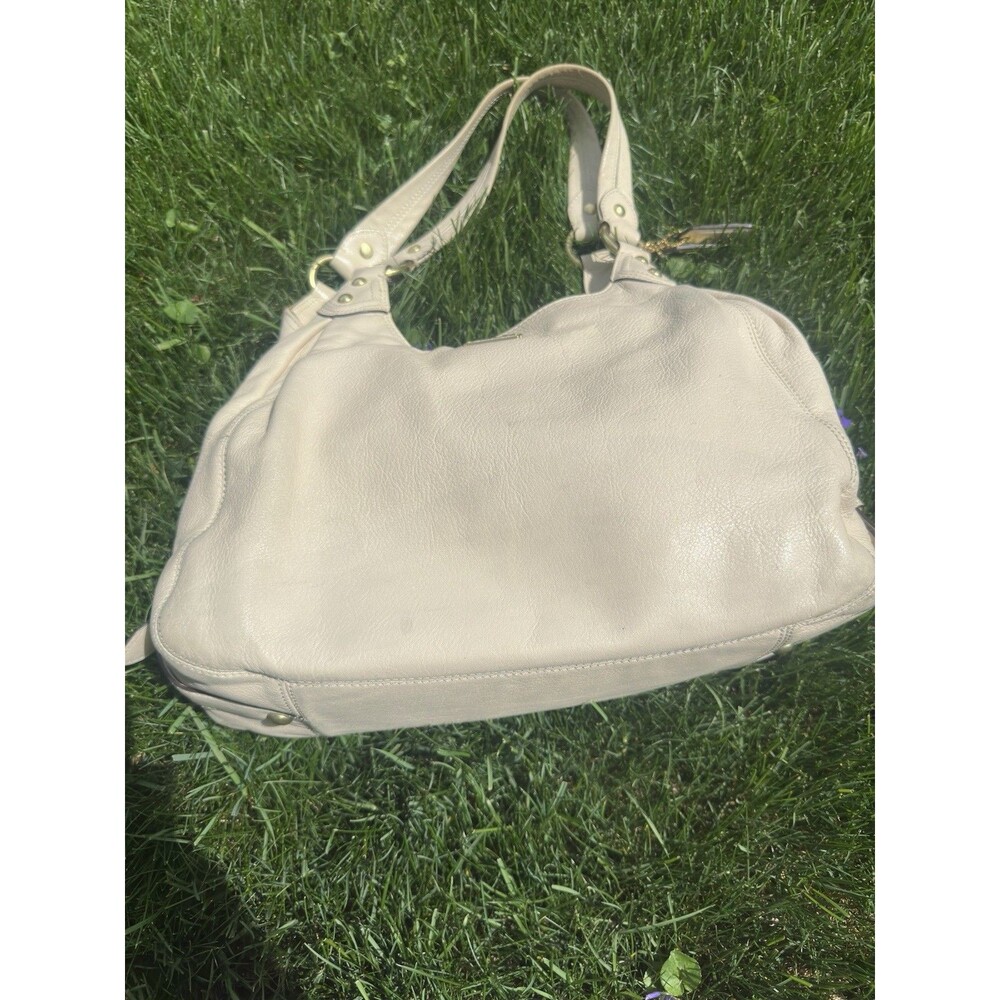 Coach Madison Maggie White Cream Ivory Hobo Bag 14336 Y2K READ - Picture 8 of 14